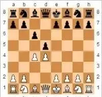 国际象棋开局4步杀图解