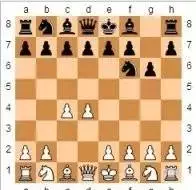 国际象棋开局4步杀图解