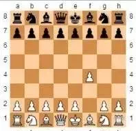 国际象棋开局4步杀图解