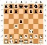 国际象棋开局4步杀图解