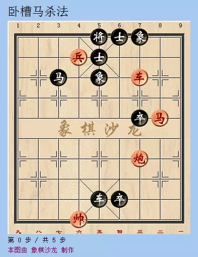 中国象棋6种绝杀技巧