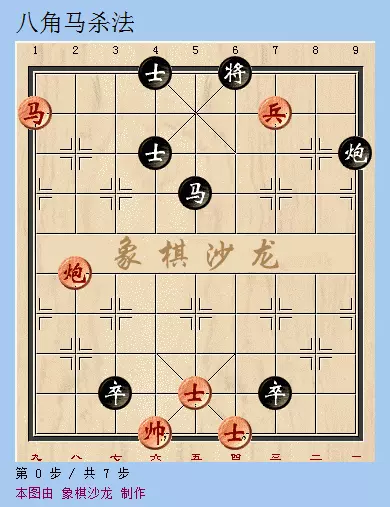 中国象棋6种绝杀技巧