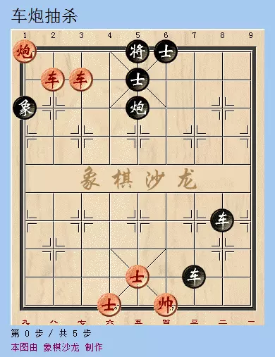 中国象棋6种绝杀技巧