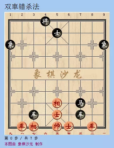 中国象棋6种绝杀技巧
