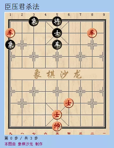 中国象棋6种绝杀技巧