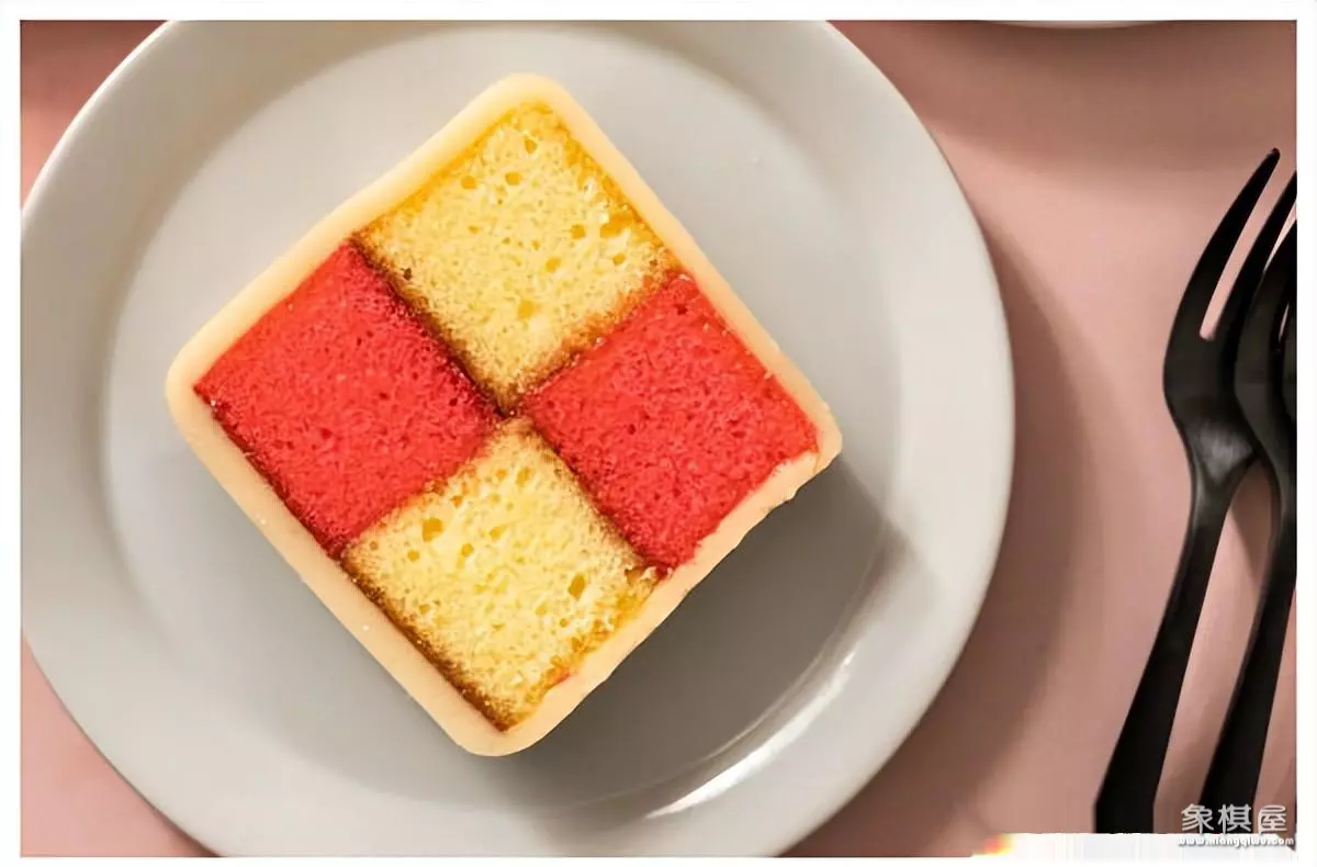 国际象棋棋盘蛋糕