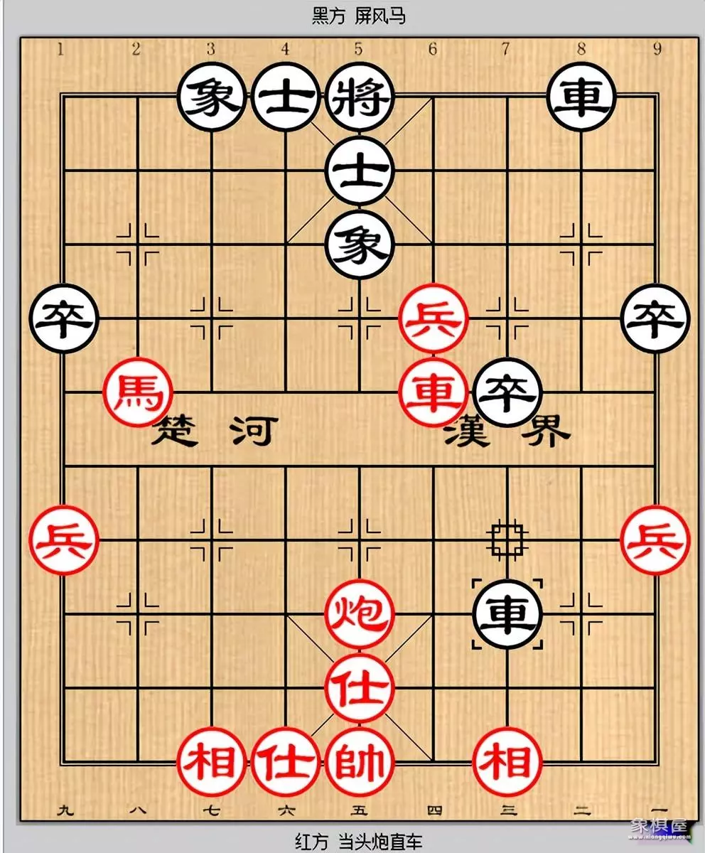 象棋盘怎么分配的