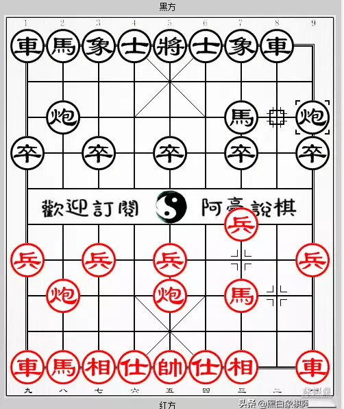 先手中炮开局第一讲