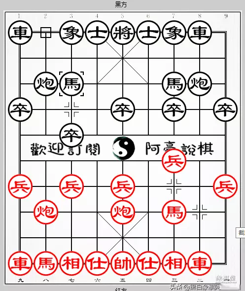 先手中炮开局第一讲