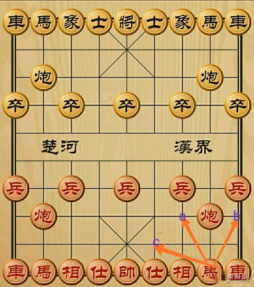 中国象棋中马的走法
