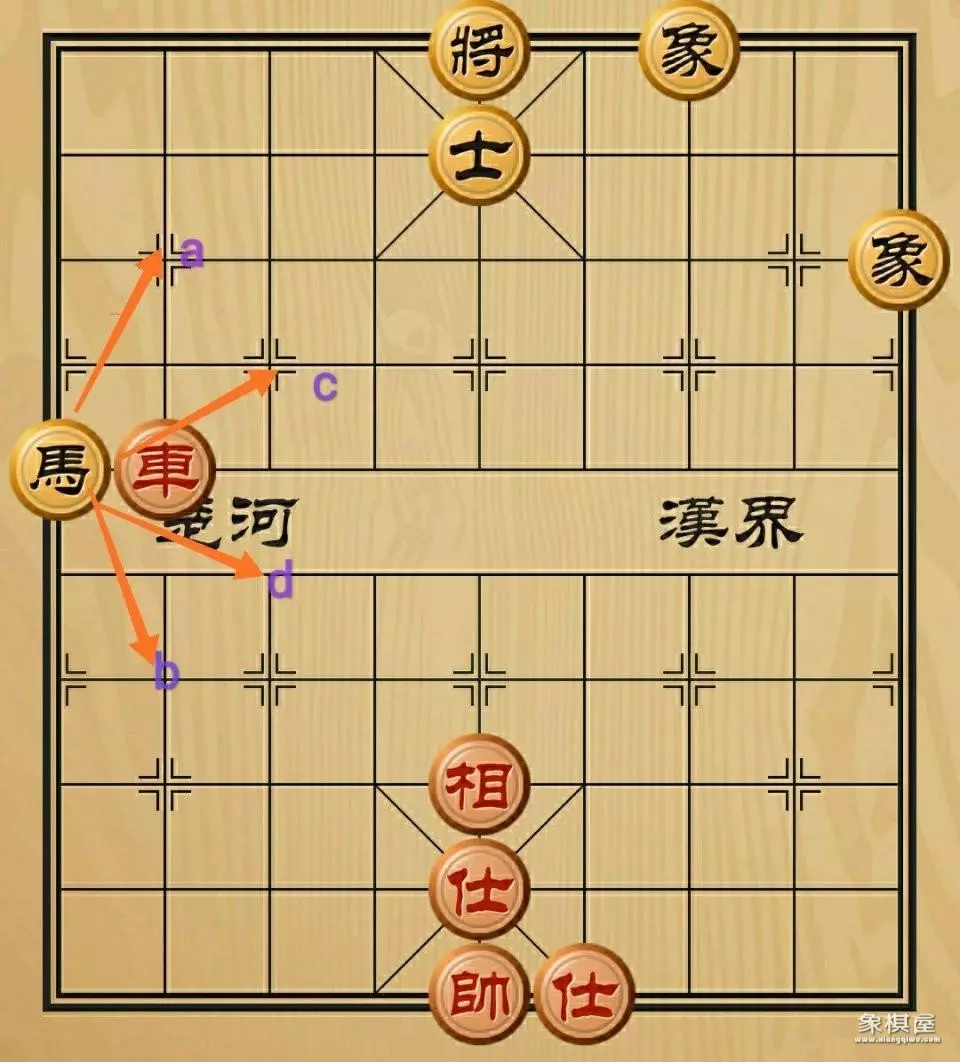 中国象棋中马的走法