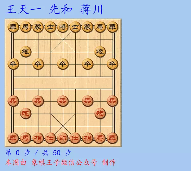 2020碧桂园杯象棋赛王天一