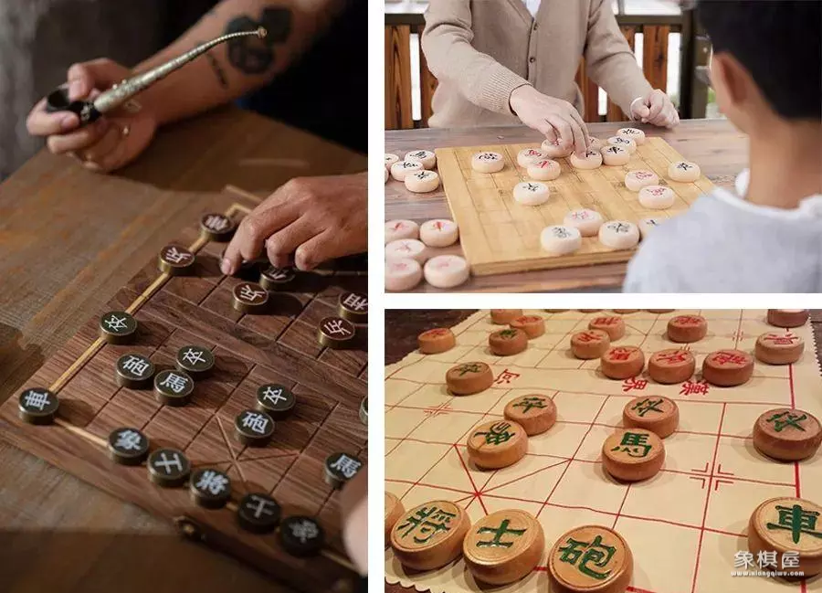 中国象棋棋子简笔画