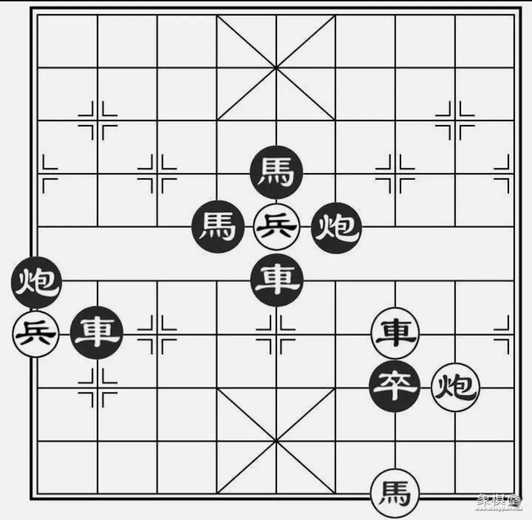 马的走法与吃子法 象棋规则