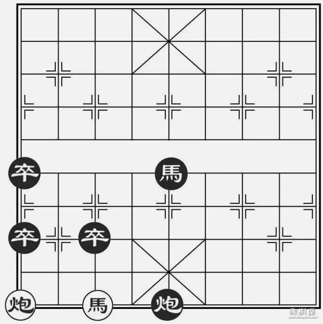 马的走法与吃子法 象棋规则