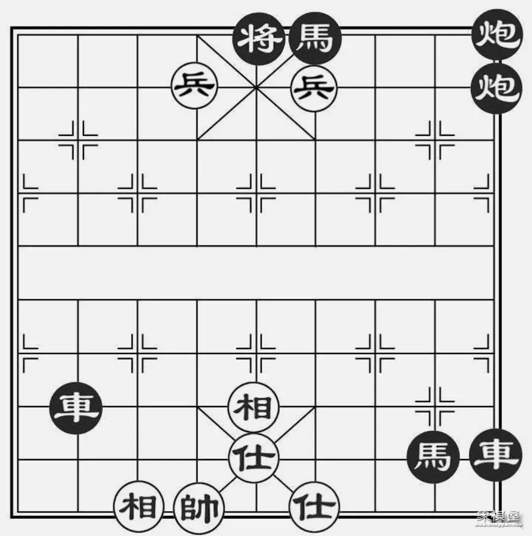 马的走法与吃子法 象棋规则