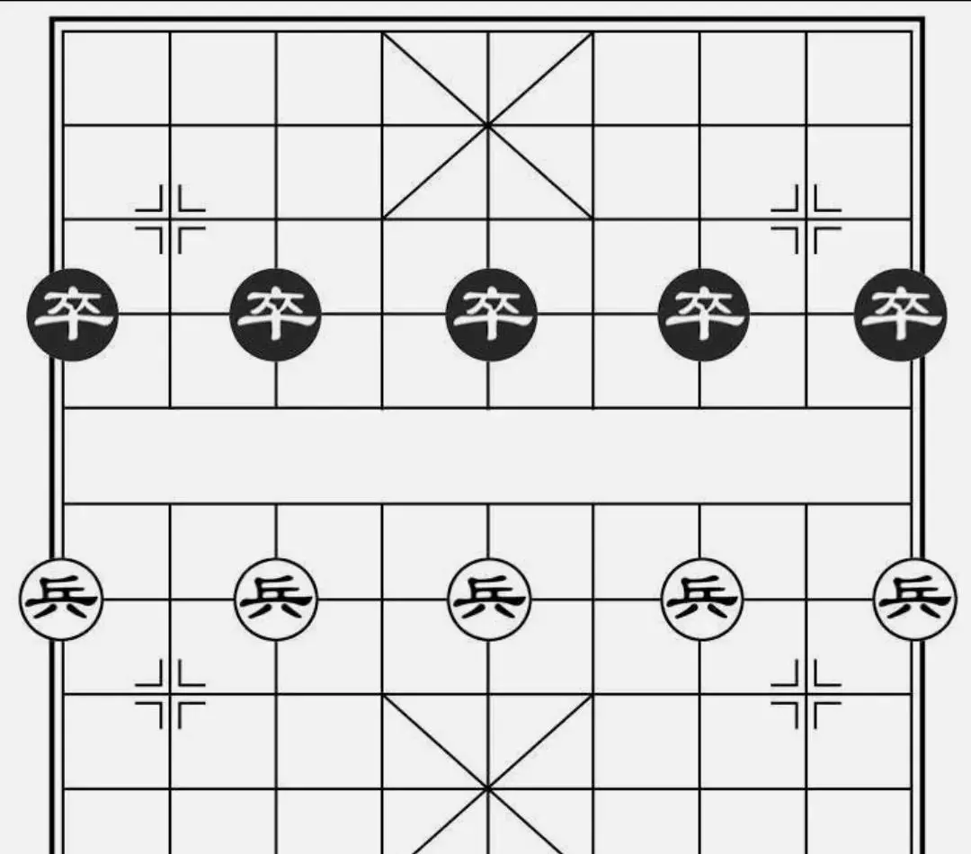 象棋中兵的走法和吃法图解(1)