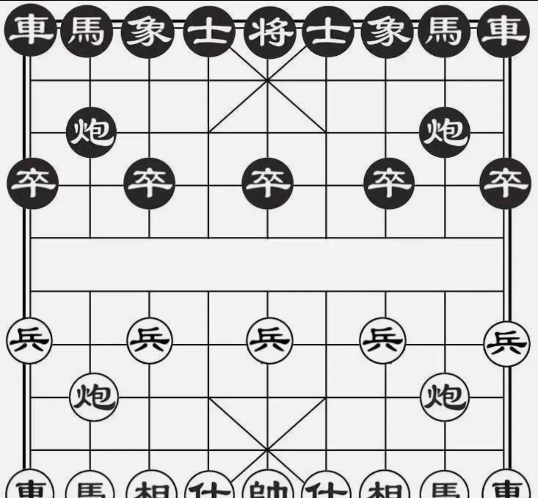 象棋有多少个棋子?各多少颗?(1)