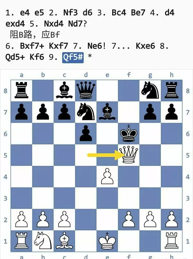 国际象棋开局的15个陷阱图解(15)