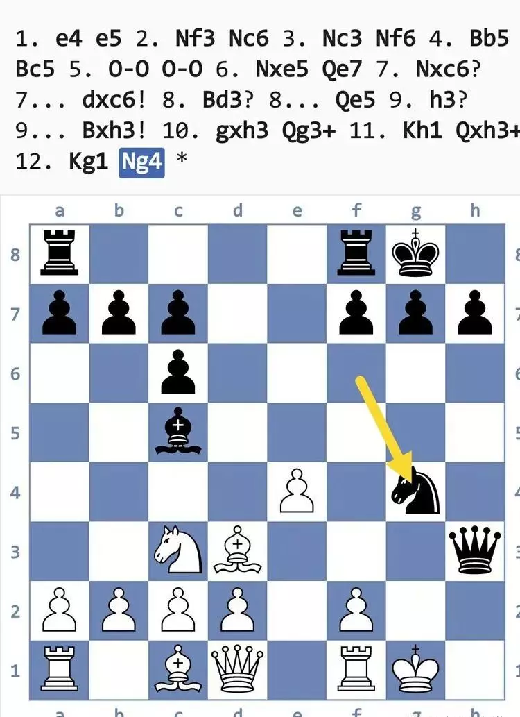 国际象棋开局的15个陷阱图解(21)