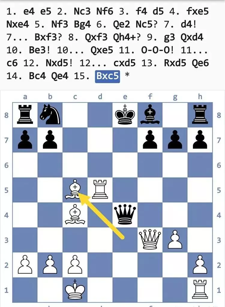 国际象棋开局的15个陷阱图解(24)