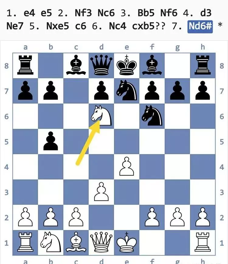 国际象棋开局的15个陷阱图解(30)