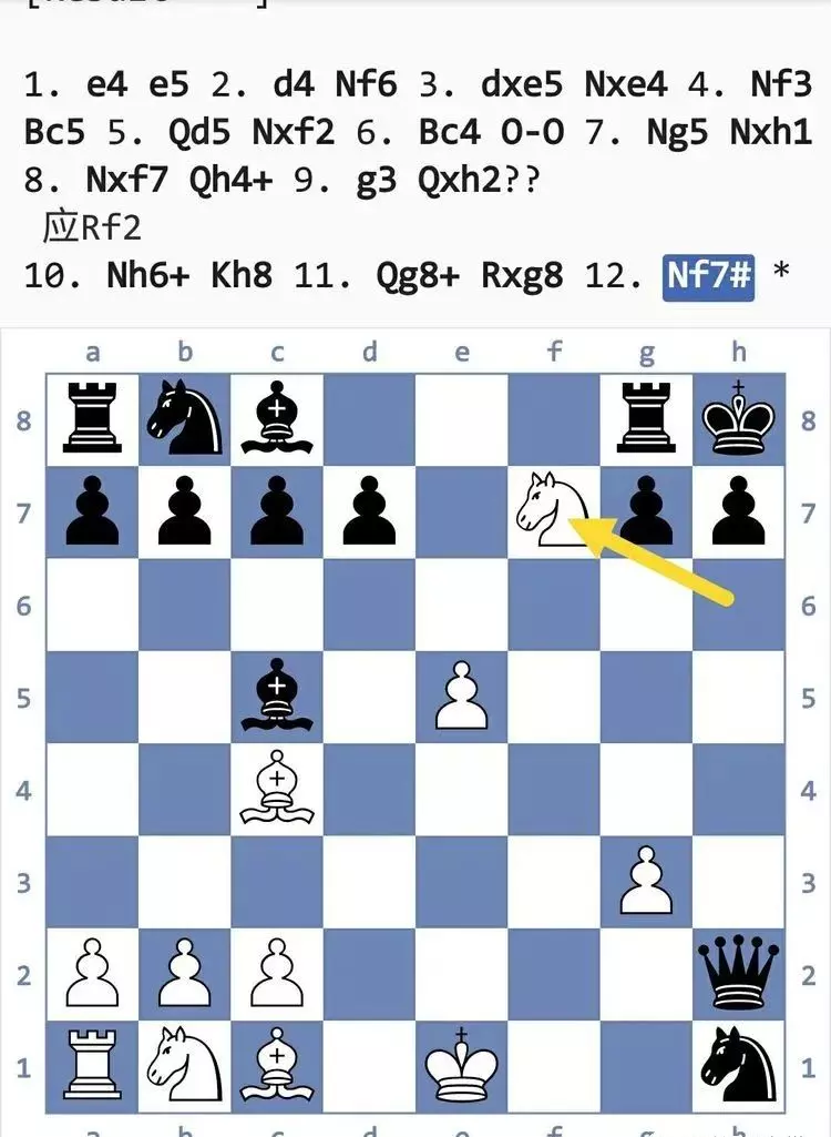 国际象棋开局的15个陷阱图解(31)