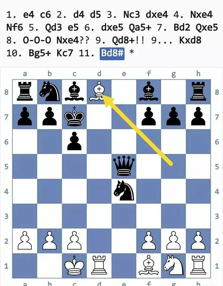 国际象棋开局的15个陷阱图解(36)