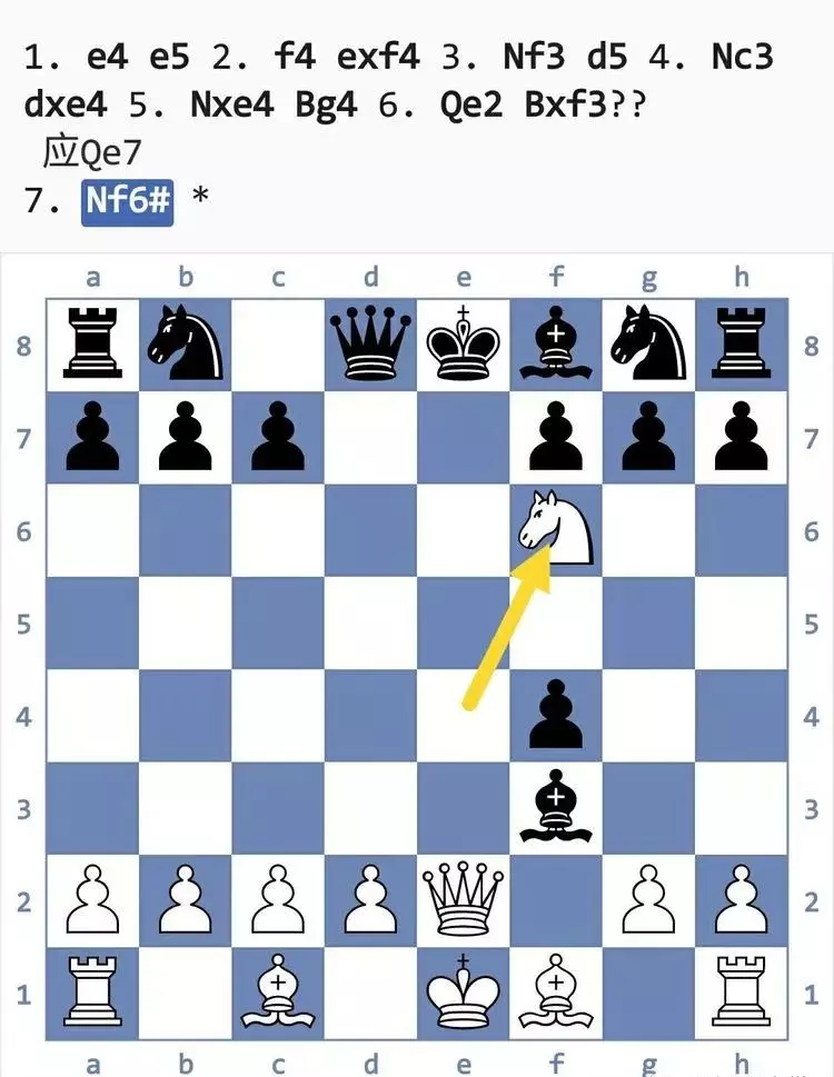 国际象棋开局的15个陷阱图解(38)