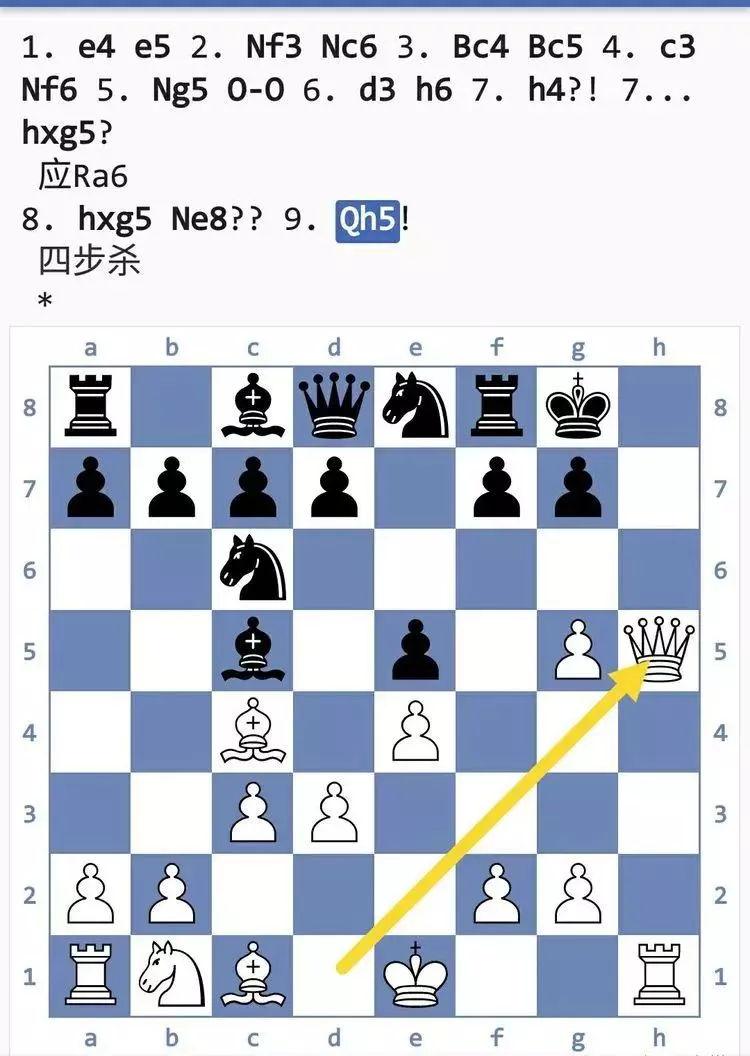 国际象棋开局的15个陷阱图解(39)