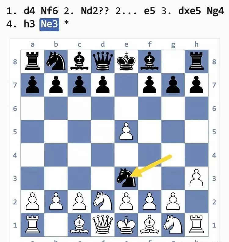 国际象棋开局的15个陷阱图解(3)
