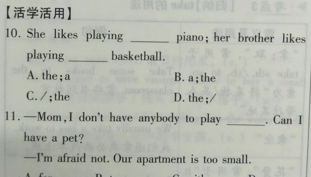 英文中玩象棋使用the还是用a(2)