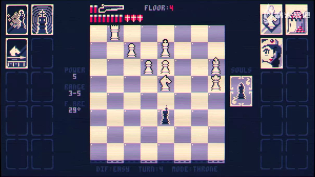 国际象棋骑士的走法及吃子方法(4)