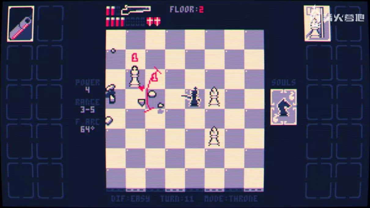 国际象棋骑士的走法及吃子方法(7)