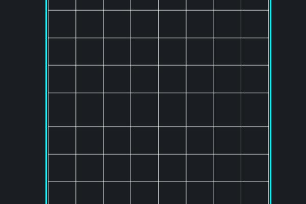 象棋的图纸大概边长多少.