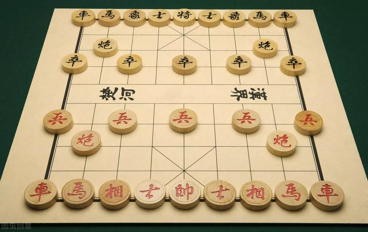 中国象棋棋盘上的棋子的摆法如何摆放(1)