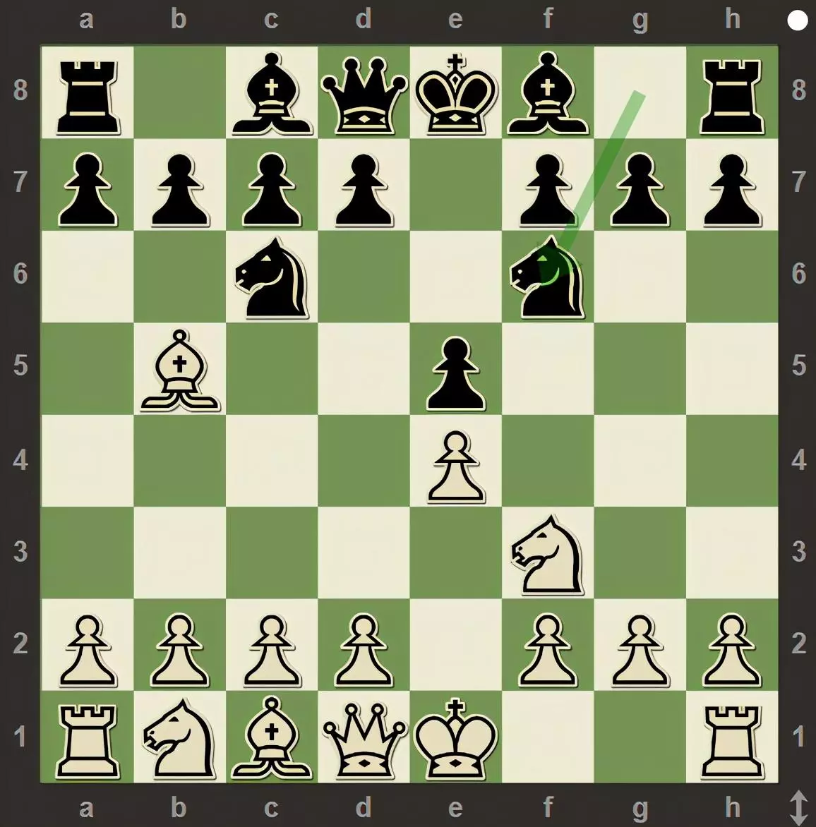 国际象棋经典开局走法(1)