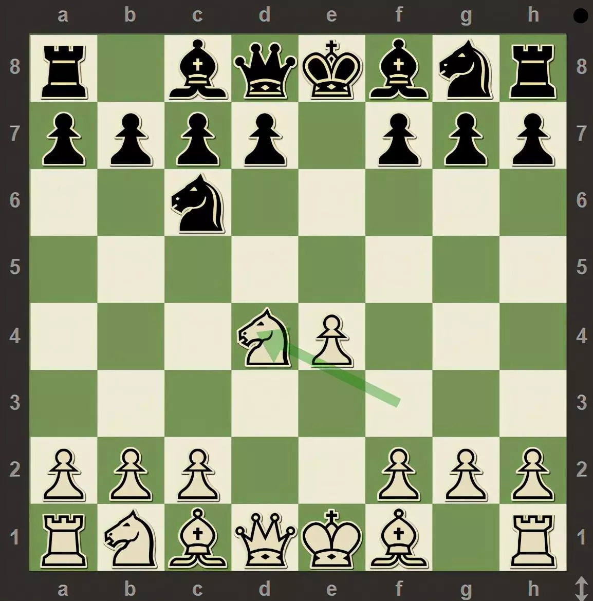 国际象棋经典开局走法(4)