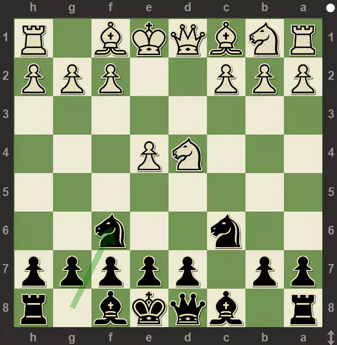 国际象棋经典开局走法(7)