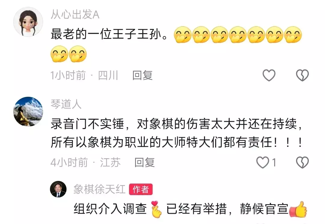象棋徐天红在哪里直播(3)
