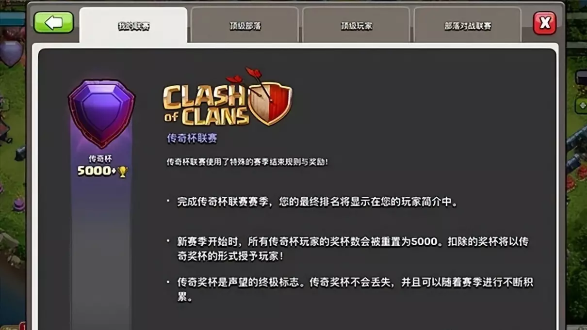 部落冲突传奇杯不报名的好处(4)