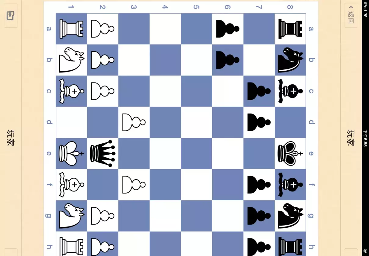 国际象棋后的走法及吃子方法(9)