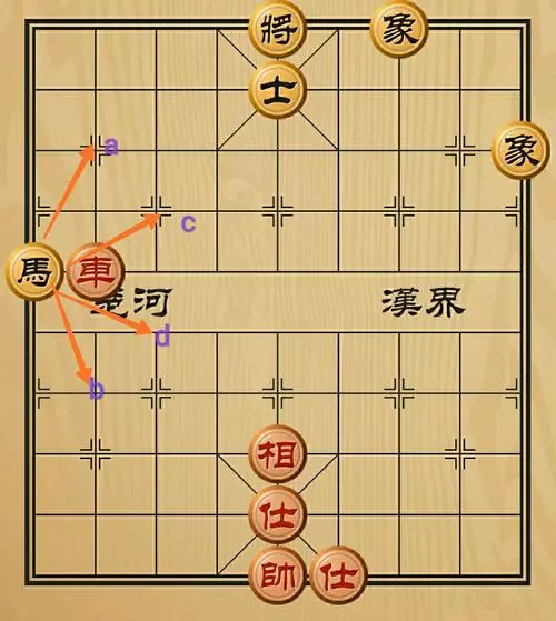中国象棋马的走法被挡住能吃吗?(2)