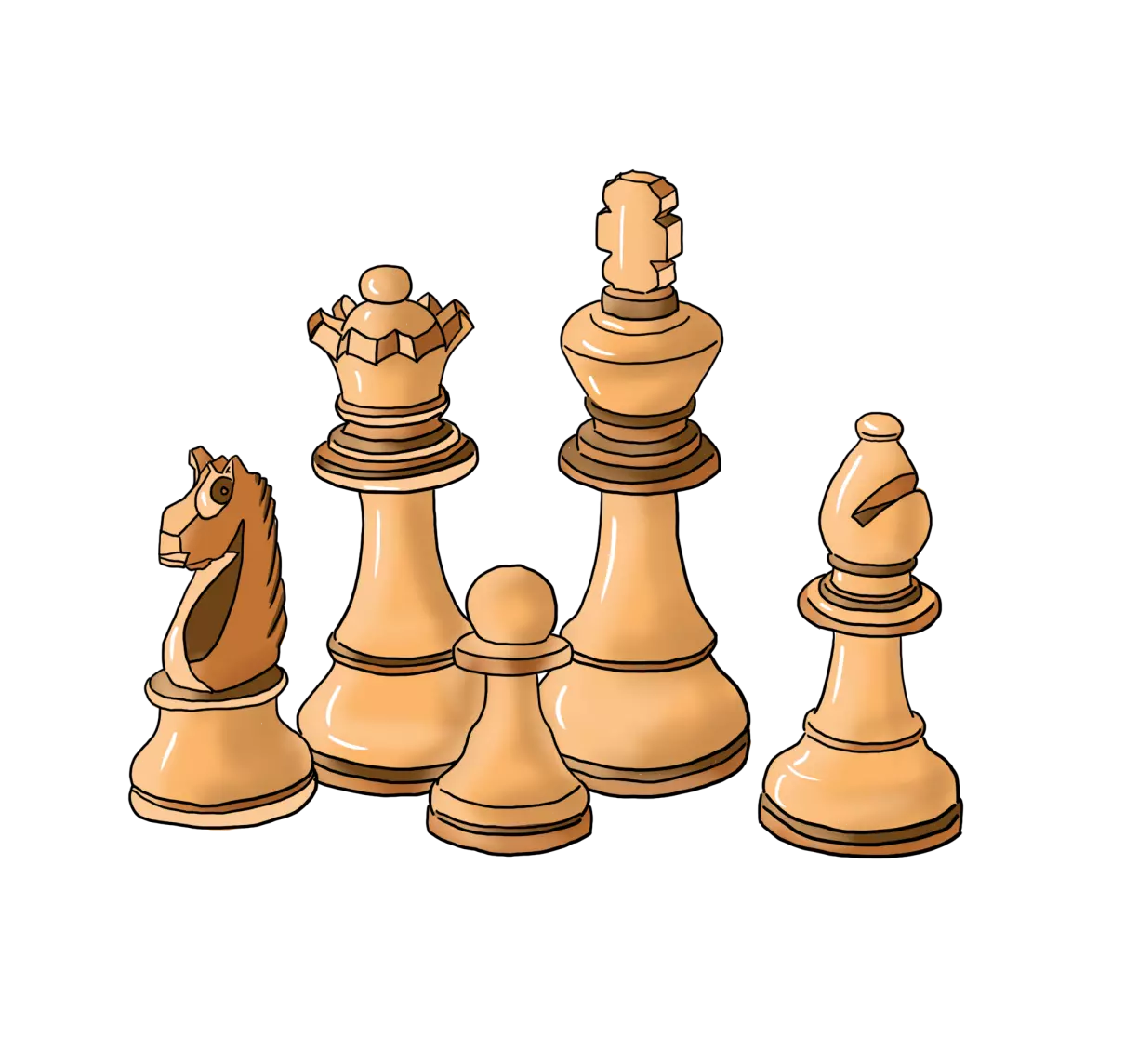 国际象棋规则国王的走法(5)