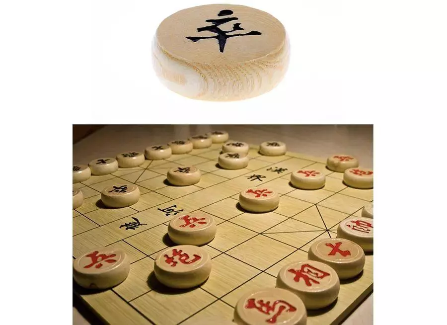 象棋的棋盘怎么画 棋子(2)