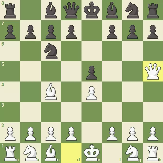 国际象棋四步杀的针对走法(2)