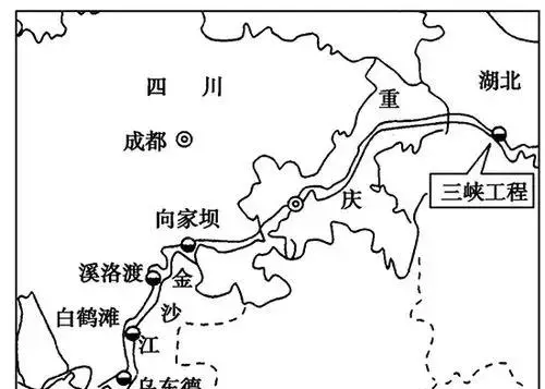 属于长江上游河段的是哪条江(9)