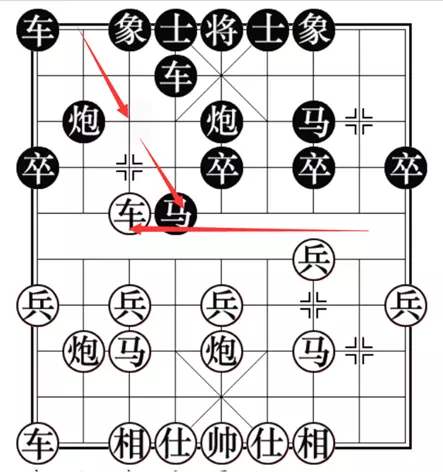 顺炮直车对横车棋谱大全(6)
