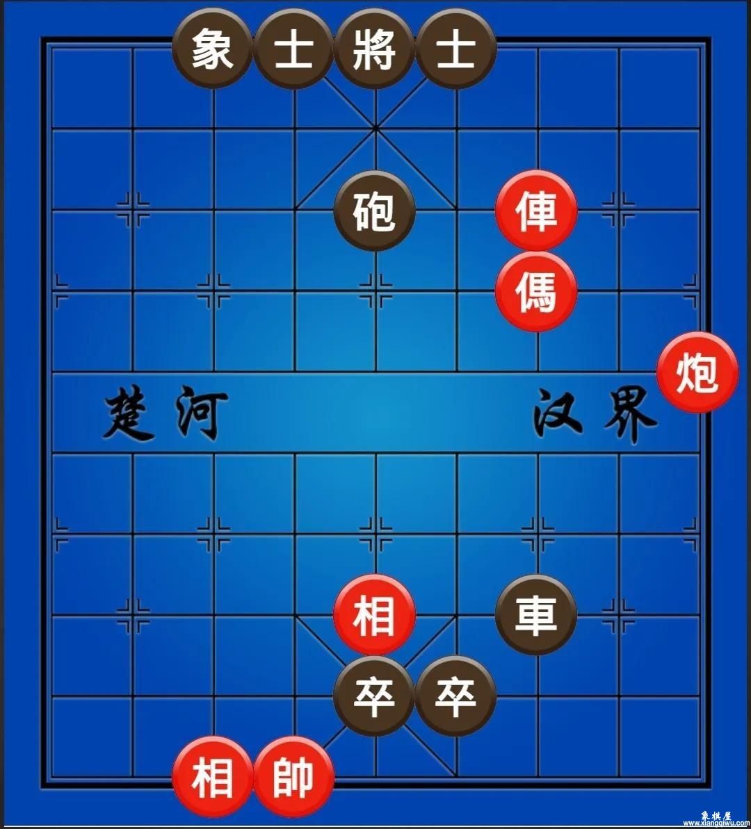 象棋残局解析:投肉馁虎